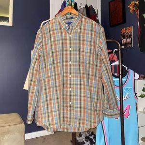 Saddlebred long sleeve button up medium